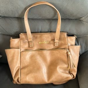 White Elm Gemini Convertible Backpack - Almond